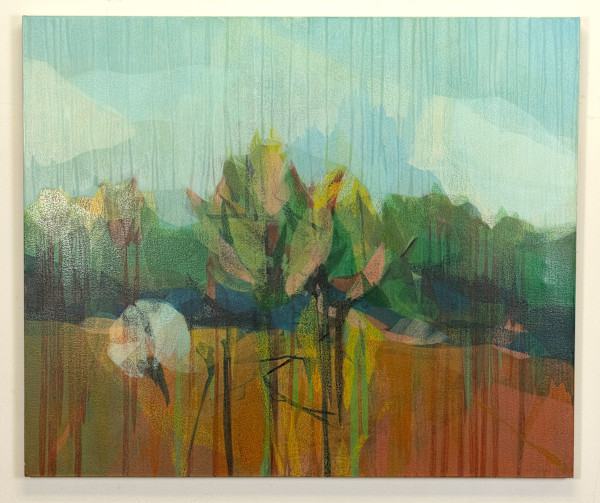 dandelion + pine by Katherine Sandoz