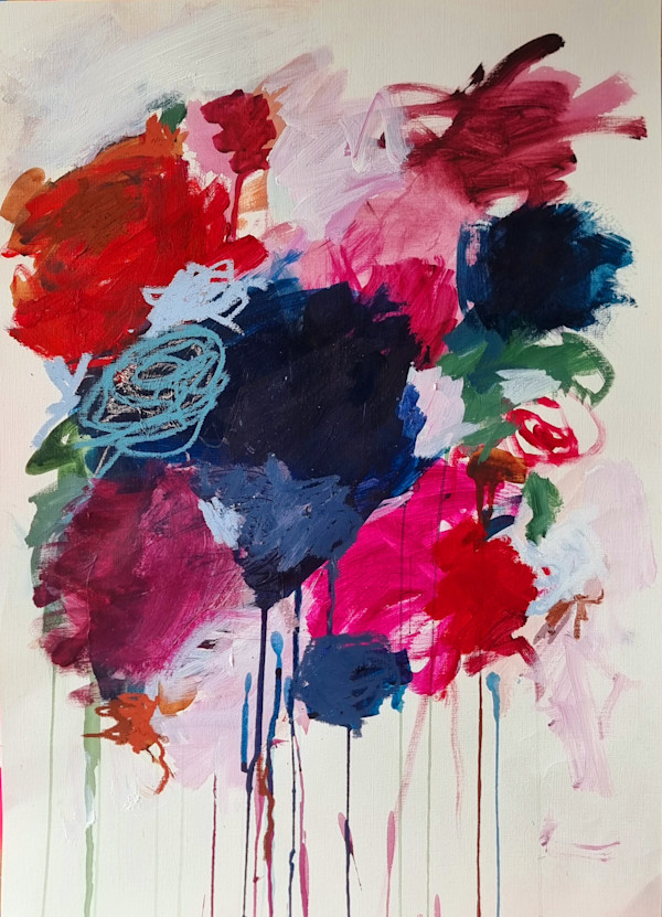 Dark Flowers With No Name by Emma Levitt