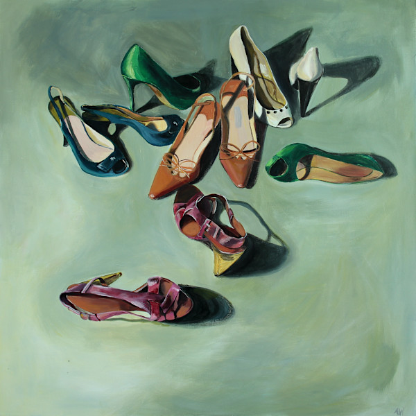 Shoes Tossed About by Ashleigh Walters