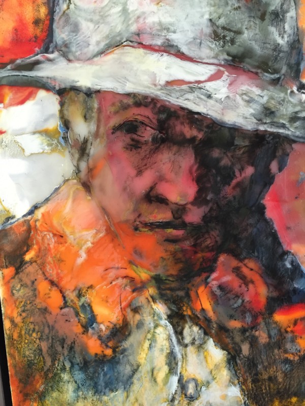 Man in White Hat by Dianna Shomaker