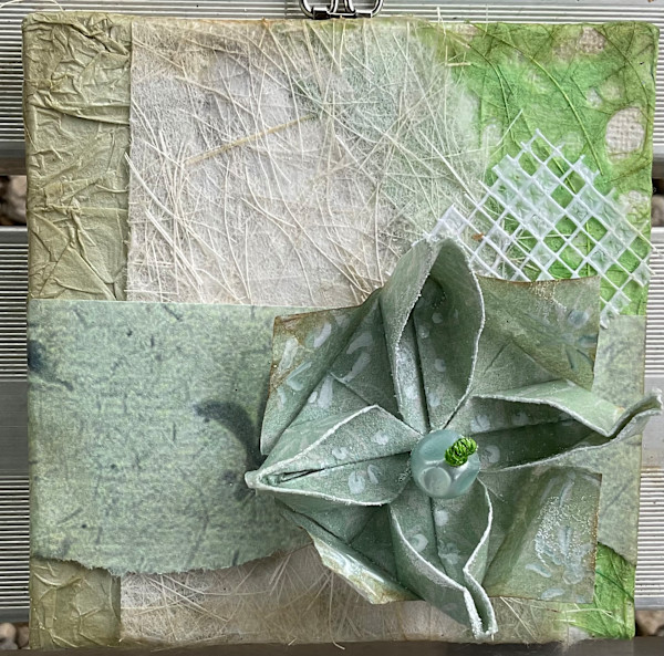 Green Flower by KeturahMckitterick