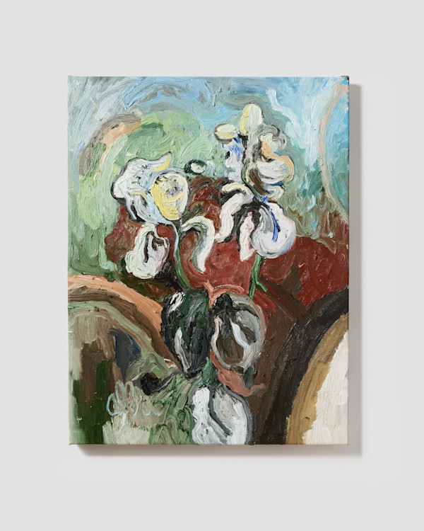 Iris In Garden by andrew alba