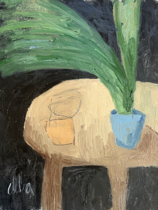 Plant on Table by andrew alba