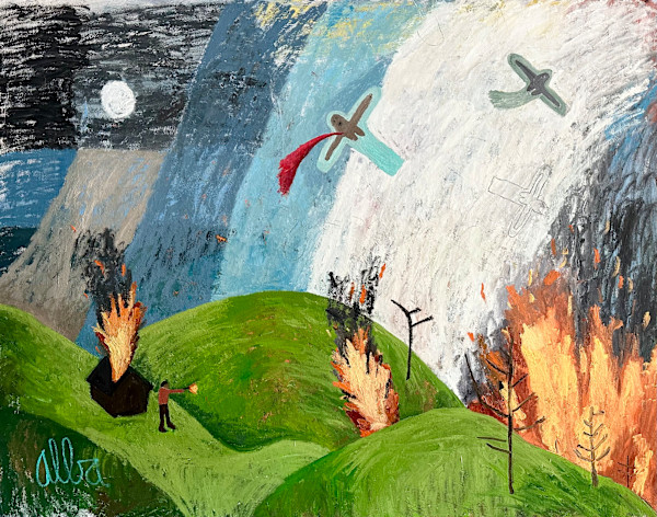 Shooting A Fire. Ricochet by andrew alba
