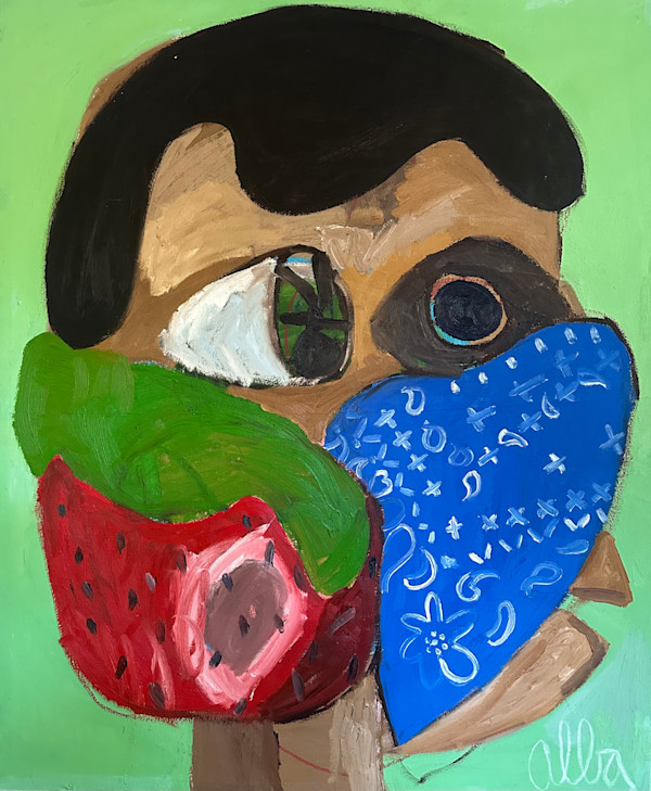 Retrato Con Fresa by andrew alba