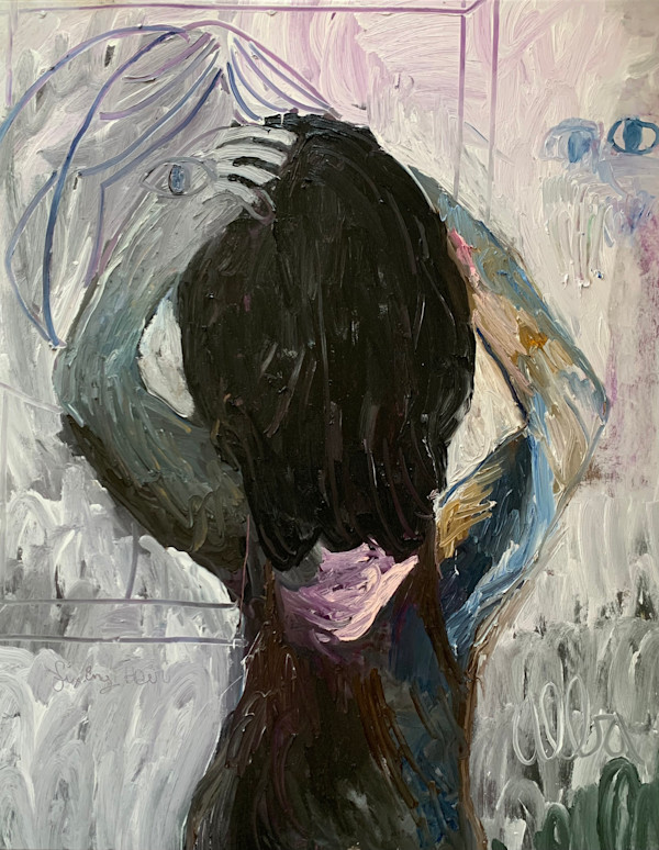 Fixing Hair by andrew alba