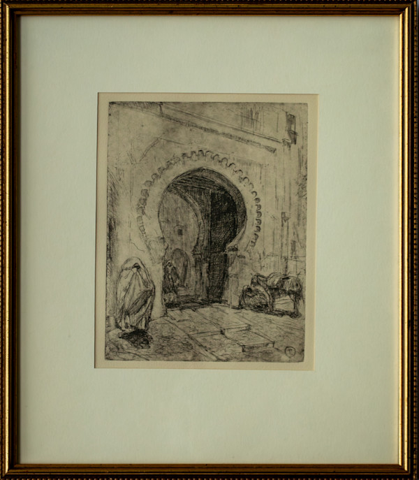 Gateway in Tangiers by Henry Ossawa Tanner, Image 11.