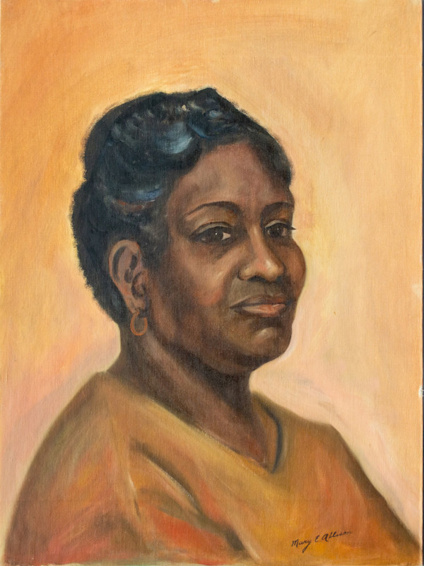 Portrait of Verlie Collins by Mary E. Allison, Image 6.