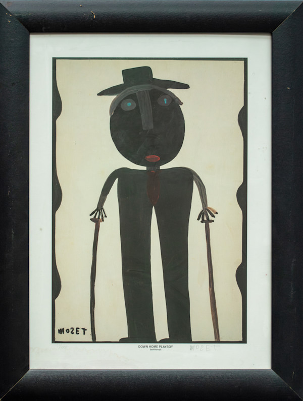 Down Home Playboy: Self-Portrait by Mose Tolliver, Image 6.