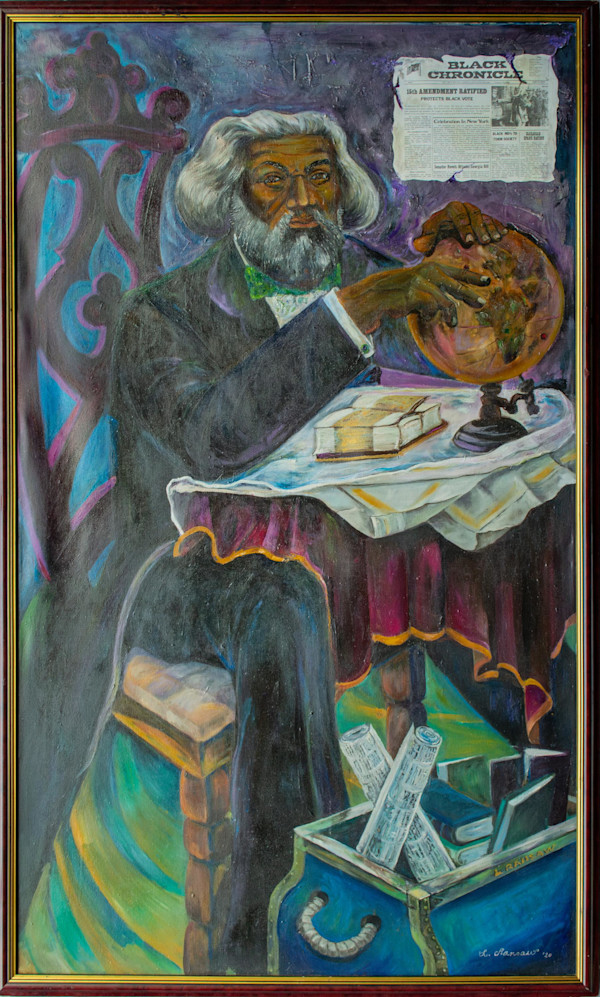 Frederick Douglass Embraces by Dr. Lee Ransaw, Image 21.