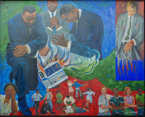Prayers for the Freedom Riders by Dr. Lee Ransaw, Image 22.