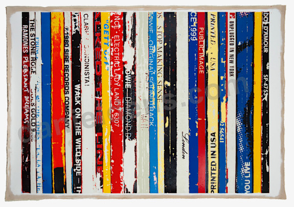 Vinyl Spines by Daniel Dens