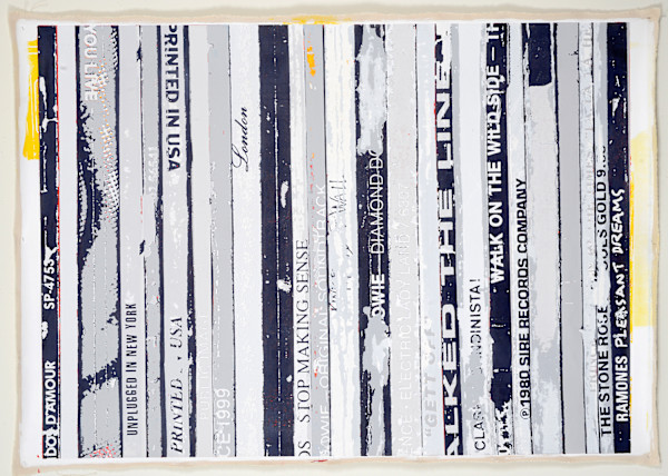 Vinyl Spines by Daniel Dens