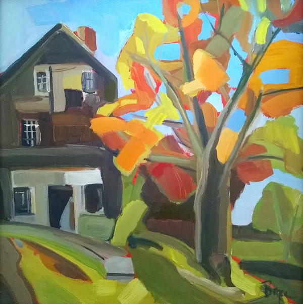 Ale House at the Genesee Country Village Museum by Phyllis Bryce Ely