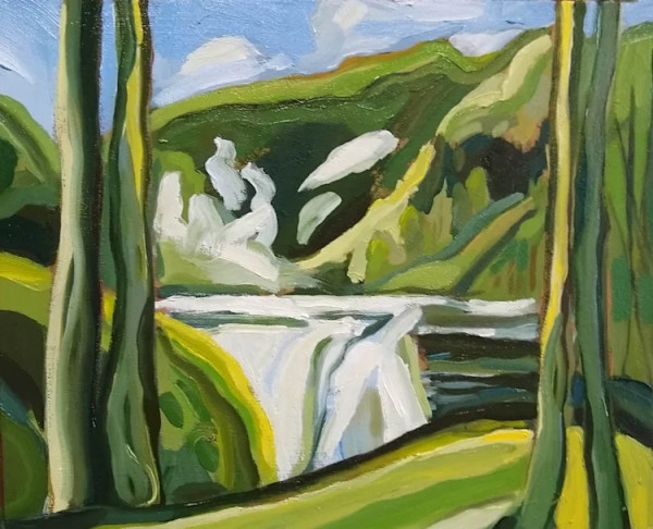 Letchworth View by Phyllis Bryce Ely