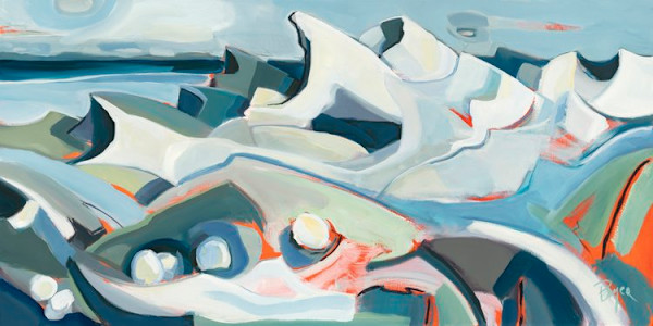 ONTARIO ICE SHELF by Phyllis Bryce Ely