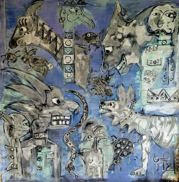 Something Blue by Francois Paris