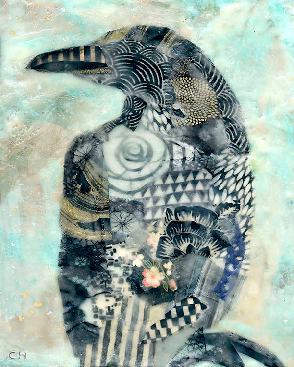 Crow 2_Gicleé Print 8x10" by Carolyn Holman, Image 1.