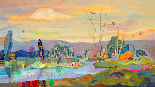 Day Dream_Gicleé Print 16x9" by Carolyn Holman, Image 1.