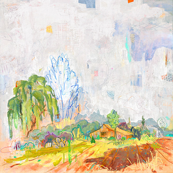 Finding Quiet_Gicleé Print 12x12" by Carolyn Holman, Image 1.