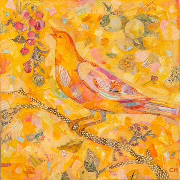 Golden Song_Gicleé Print 12x12" by Carolyn Holman, Image 1.