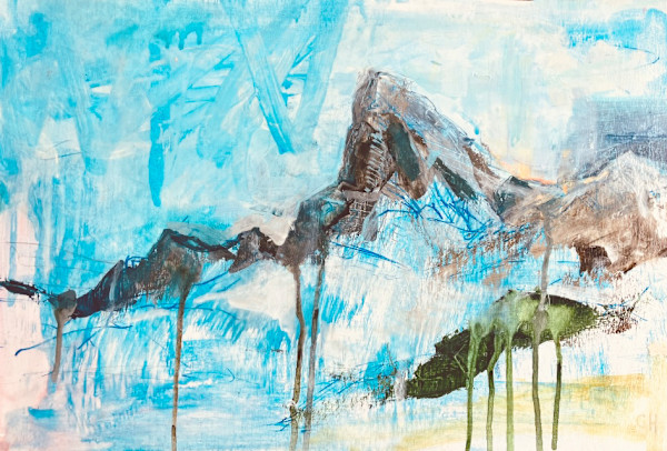 Icey Peaks by Carolyn Holman
