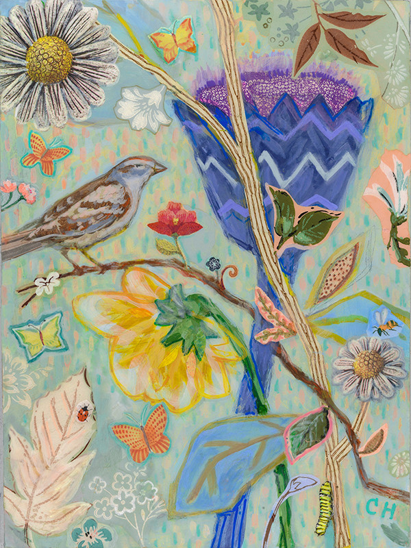 Menagerie _12x16" Gicleé Print by Carolyn Holman, Image 1.