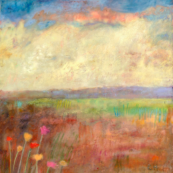 Meadow Flowers_Gicleé Print 12x12" by Carolyn Holman, Image 1.