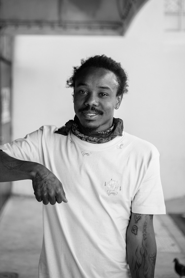 Braiding Session by Brandon Ruffin