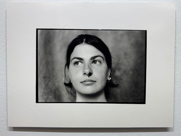 First Rolls - bloody nose self-portrait by Kari Orvik