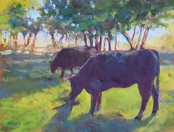 Grazing by Mary Foster Boeh