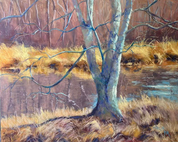 River Tree by Jean Hirons