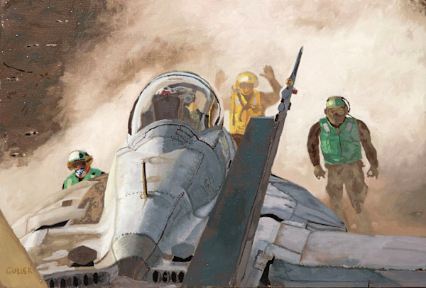 (Navy Series) "Cat Shot" by Krissy Culler