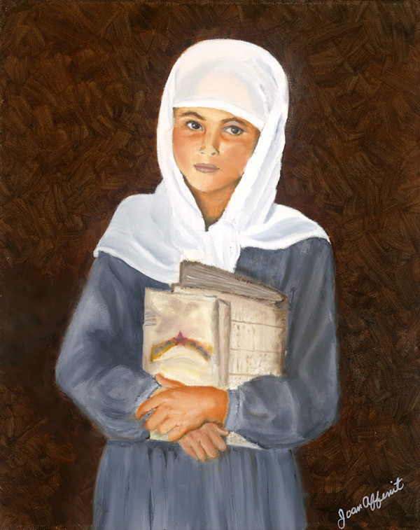 Afghan Girl by Joan Affenit