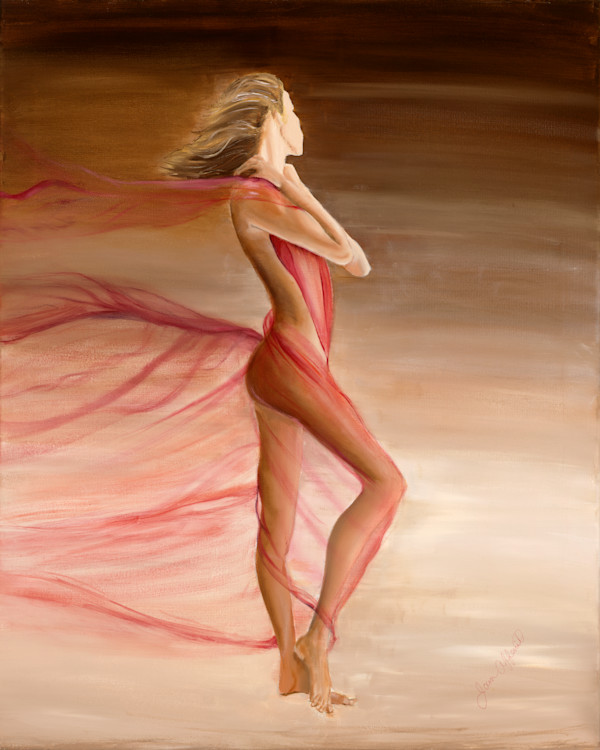 Lady in Red by Joan Affenit