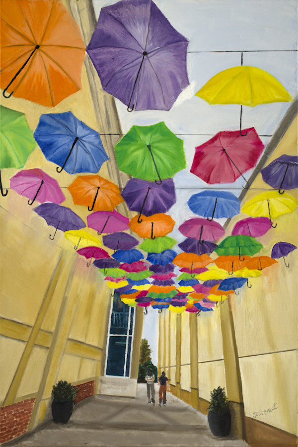 Parasol Parade by Joan Affenit