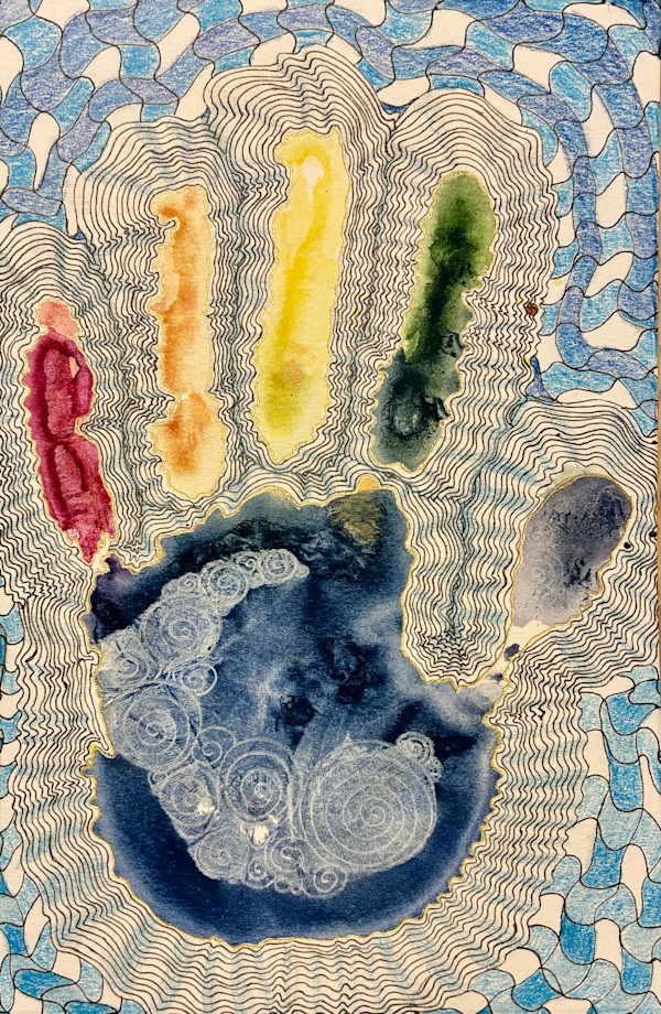 Rainbow Handprint by Jenny Mahan