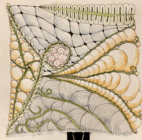 Tangled Meditation by Jenny Mahan