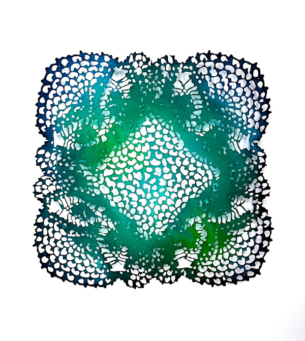 Kaleidoscope Green by Lizz Aston, Image 2.