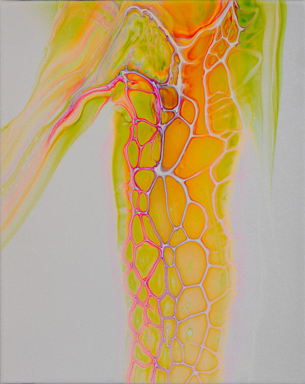 Yellow Strokes by Alicia Diaz-Blevins, Image 1.