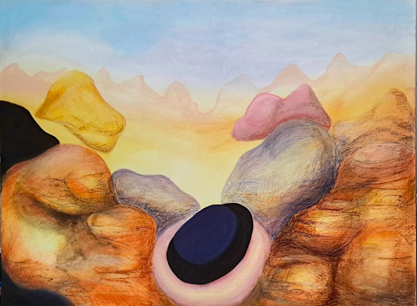 Kernen bag de bløde bjerge by Lea Sonne