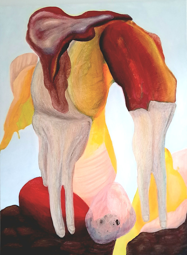 Det sidste røde æg på klippen by Lea Sonne