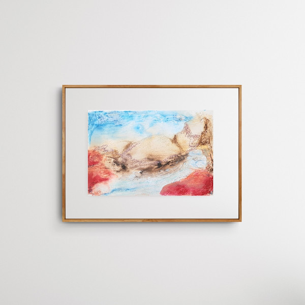 Flydende i en foss by Lea Sonne