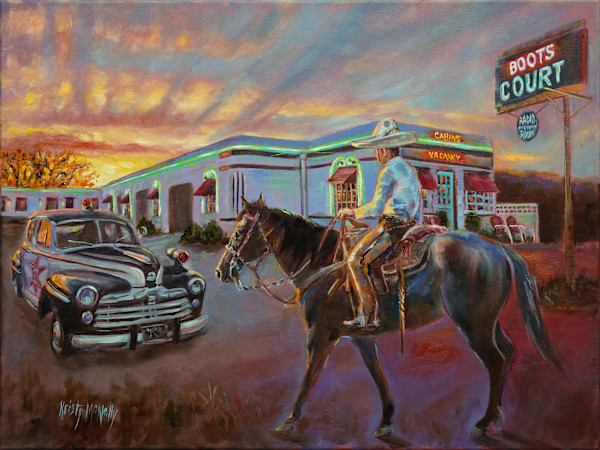 Boots Court Cowboy by Kristy McNelly, Image 1.