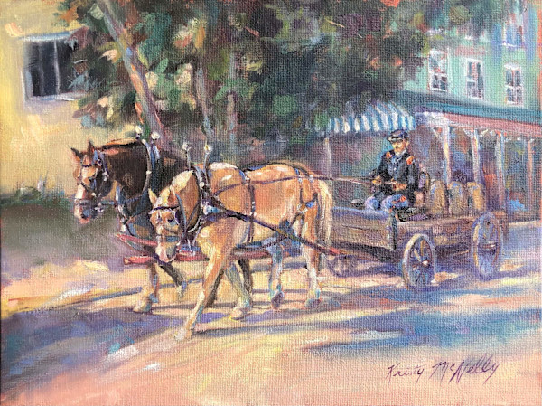 Delivery To Officer's Quarters by Kristy McNelly, Image 1.