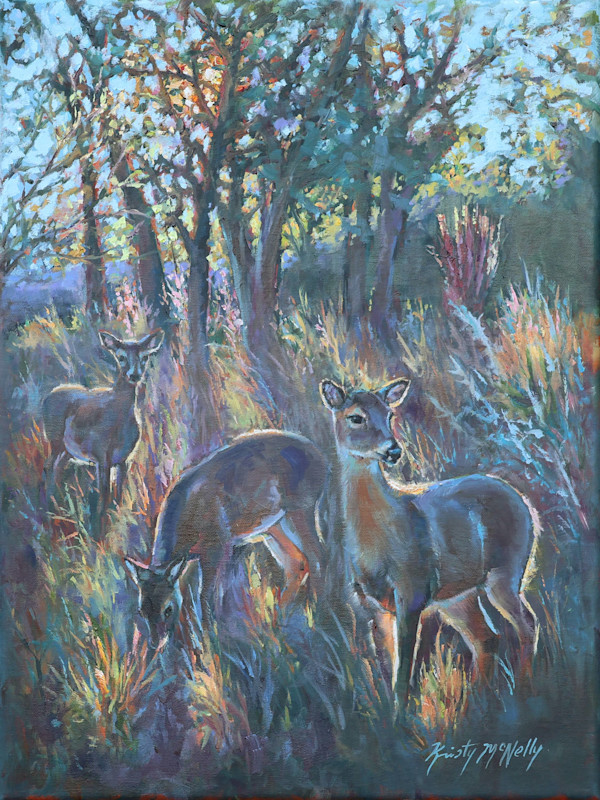 Good Morning Deer by Kristy McNelly, Image 1.