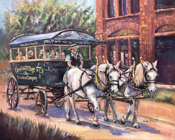 Carriage Ride To Greenfield Village by Kristy McNelly, Image 1.