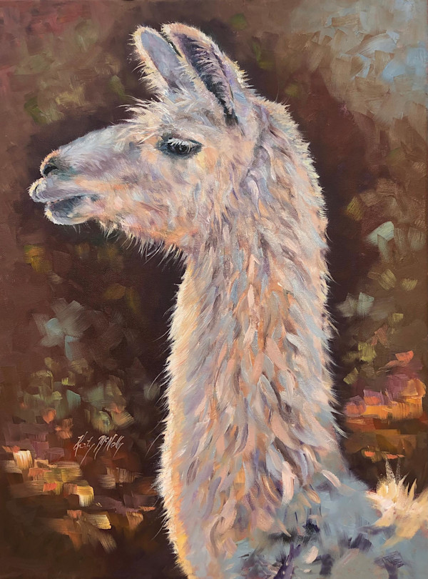 Lucy Llama by Kristy McNelly, Image 1.