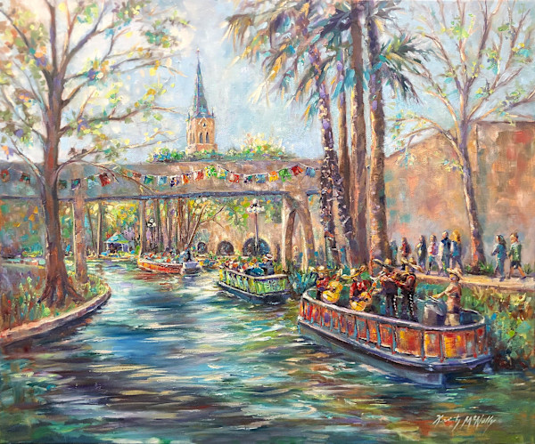 Riverwalk Fiesta by Kristy McNelly, Image 1.