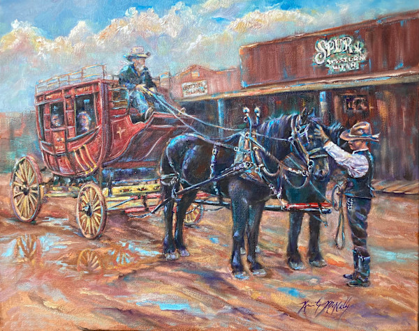 Safe Stop at Tombstone by Kristy McNelly, Image 1.